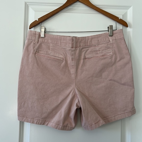 Anthropologie’s C&C California Pale Pink Chico Shorts w Grosgrain Side Trim - Picture 5 of 8